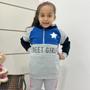 Imagem de Blusa De Moletom infantil Menina Flanelada importada