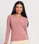 Imagem de Blusa De Viscolight Básica Feminina Kohmar Rosa