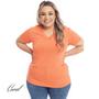 Imagem de Blusa Decote V Tamanhos Grandes Básica Plus Size Premium