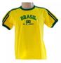 Imagem de Blusa Do Brasil Bandeira Bordada Unissex - Amarela