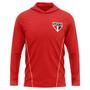 Imagem de Blusa do São Paulo Manga Longa com Capuz Oficial Braziline