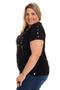 Imagem de Blusa em Malha Viscose com Elastano com Estampa Flores