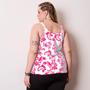 Imagem de Blusa Estampada Plus Size Com Laço Alça Ajustável Ac121