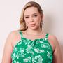 Imagem de Blusa Estampada Plus Size Com Laço Alça Ajustável Ac121