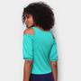 Imagem de Blusa ESV Opne Shoulder Manga 3/4 Feminina