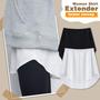 Imagem de Blusa Falsa com Camadas Ajustáveis Syhood para Mulheres