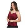 Imagem de Blusa Feminina Alcinha Regata Suede Soltinha Moda Verão Basica