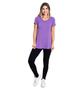 Imagem de Blusa Feminina Andorra Flamê Básica Rovitex Roxo