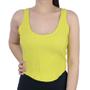 Imagem de Blusa Feminina Babicat Corpete Verde Solar - B2686