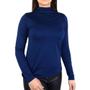 Imagem de Blusa Feminina Bruna e Bia Térmica Plus Size Azul - 23080