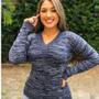 Imagem de Blusa Feminina Cacharrel Tricot de Lã Moda Inverno