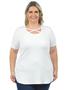 Imagem de Blusa Feminina Canelada Plus Size Fenomenal