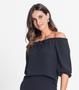 Imagem de Blusa Feminina Ciganinha Rovitex Preto