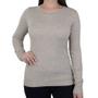 Imagem de Blusa Feminina City Lady Tricot Plus Size Kaqui - 658091