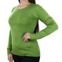 Imagem de Blusa Feminina City Lady Tricot Plus Size Verde - 658091