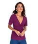 Imagem de Blusa Feminina Com Nó Endless Roxo