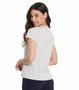 Imagem de Blusa Feminina Cotton Leve Básica Rovitex Cinza