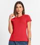 Imagem de Blusa Feminina Cotton Leve Básica Rovitex Vermelho