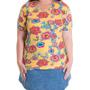 Imagem de Blusa Feminina Cotton Plus Size Estampada 12520