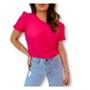 Imagem de Blusa feminina duna casual manga ombreira elegante