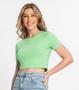 Imagem de Blusa Feminina Em Cotton Leve Endless Verde