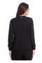 Imagem de Blusa Feminina em Malha Crepe Sublimada Frente Costas e Mangas em Moletom