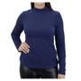 Imagem de Blusa Feminina Facinelli By Mooncity Fleece Marinho - 670356