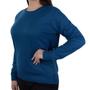 Imagem de Blusa Feminina Facinelli By Mooncity Tricot Azul - 651039