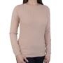 Imagem de Blusa Feminina Facinelli By Mooncity Tricot Camel - 651118