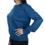 Imagem de Blusa Feminina Facinelli City Lady Tricot Plus Size Azul - 658072