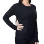 Imagem de Blusa Feminina Facinelli City Lady Tricot Plus Size Preta - 658058