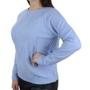 Imagem de Blusa Feminina Facinelli Tricot Azul Claro - 651067