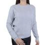 Imagem de Blusa Feminina Facinelli Tricot Cinza Claro - 651057