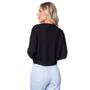 Imagem de Blusa Feminina Facinelli Tricot com Textura Geométrica Preto