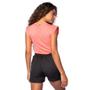 Imagem de Blusa Feminina Giraffe com Manga Muscle Coral