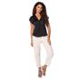 Imagem de Blusa Feminina Giraffe com Prega Frontal Preto