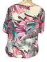 Imagem de Blusa Feminina H7LY Tam G - Hering Manga Curta Estampa Floral Viscose.