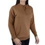 Imagem de Blusa Feminina Iaraline Tricot com Capuz Marrom - 5560