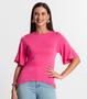 Imagem de Blusa Feminina Manga Curta Rovitex Rosa