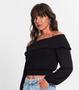 Imagem de Blusa Feminina Manga Longa Endless Preto