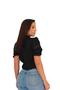 Imagem de Blusa Feminina Moda Evangélica Manga Curta Crepe Sku:B107