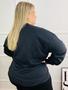 Imagem de Blusa Feminina Moletom Fechado Básico Plus Size Kohmar 967