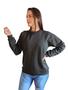 Imagem de Blusa Feminina Moletom Gola Careca Magic