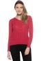 Imagem de Blusa Feminina Passion Tricot em Relevo Coral M