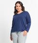 Imagem de Blusa Feminina Plus Infinita Cor Azul