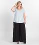 Imagem de Blusa Feminina Plus Size da Infinita Cor Azul