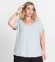 Imagem de Blusa Feminina Plus Size da Infinita Cor Azul