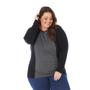 Imagem de Blusa feminina Plus Size de Viscolycra com frente em Pe de Pule 103600