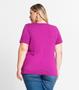 Imagem de Blusa Feminina Plus Size Em Viscose Secret Glam Roxo