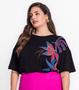 Imagem de Blusa Feminina Plus Size Florida Secret Glam Preto